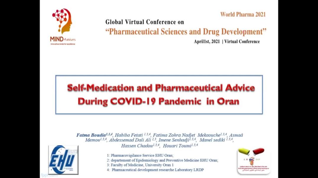 Pharmaceutical advice during the COVID-19 pandemic in Oran | Fatma