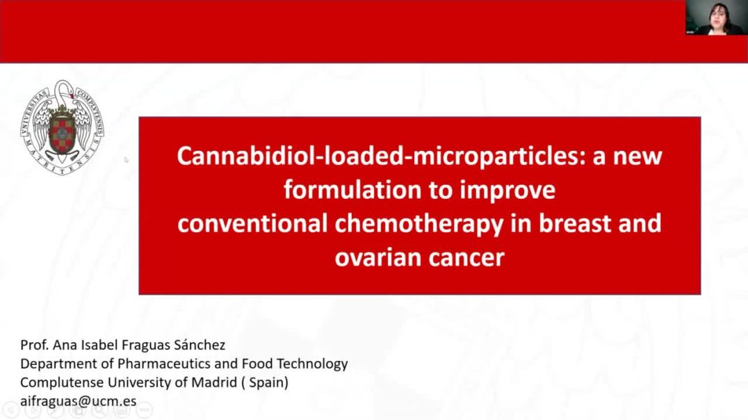 ⁣Cannabidiol-loaded-microparticles | Ana Isabel