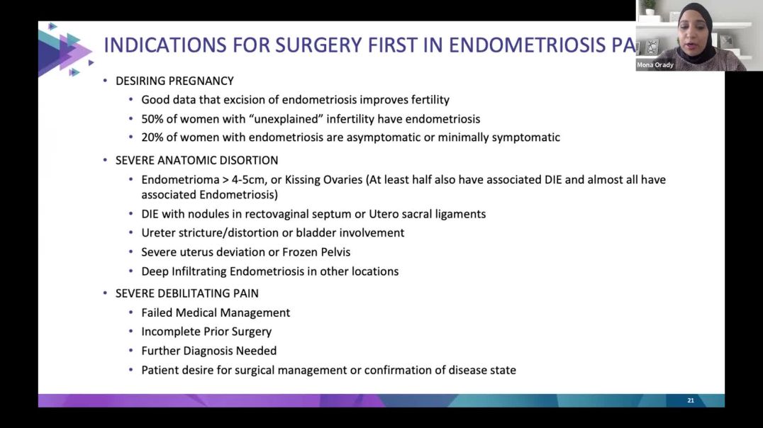 ⁣Improving the Management of Endometriosis | Mona E