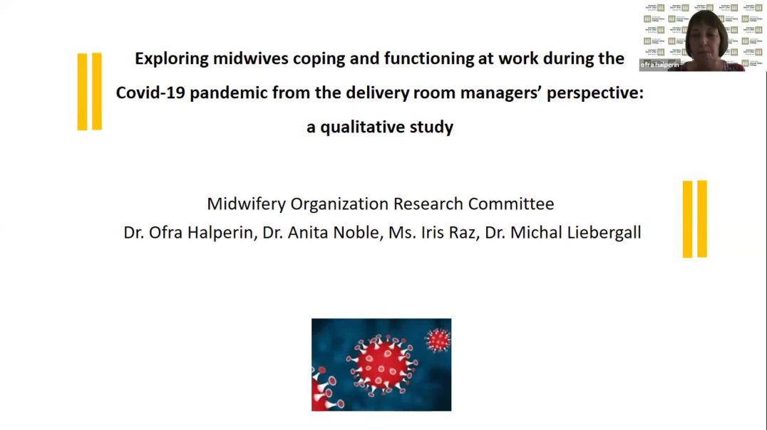 ⁣midwives coping and functioning in the labour wards during the Covid-19 pandemic | Halperin Ofra