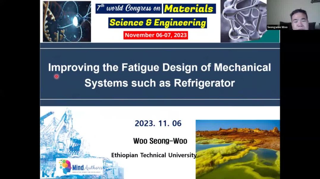 Improving the Fatigue Design of Mechanical Systems such as Refrigerator | Seongwoo Woo