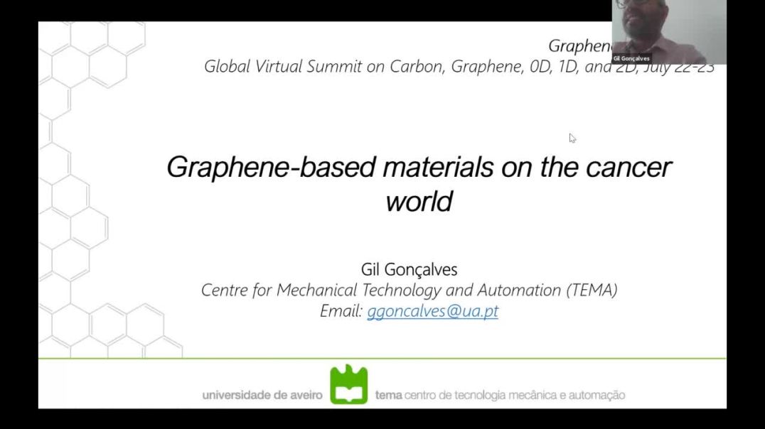 ⁣Graphene-based materials on the cancer world | Gil Gonçalves
