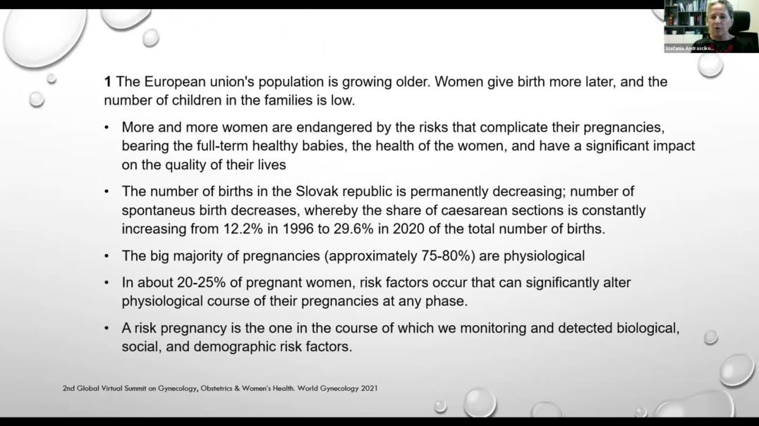 The importance of identification of risk factors in women in relation to risk pregnancy | Stefania