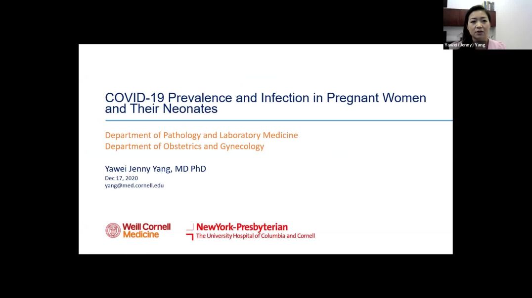 ⁣SARS-CoV-2 Infection and Vaccination in Pregnant Women | Yawei Jenny Yang