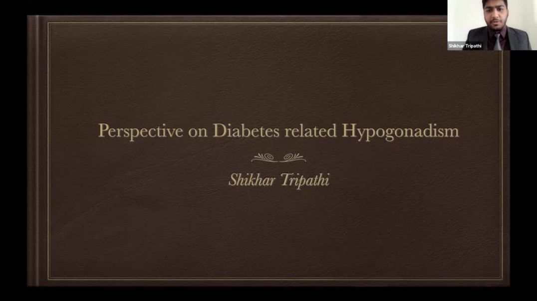 ⁣Perspective on Diabetes Related Hypogonadism | Tripathi