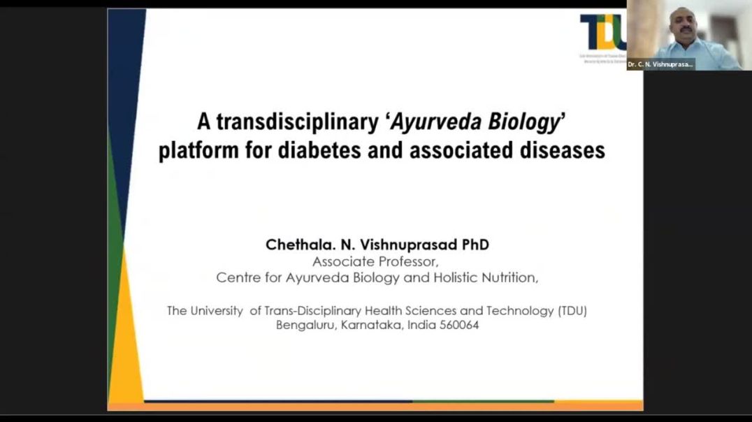 ⁣A transdisciplinary Ayurveda Biology platform for diabetes | Chethala